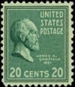 James A. Garfield stamp